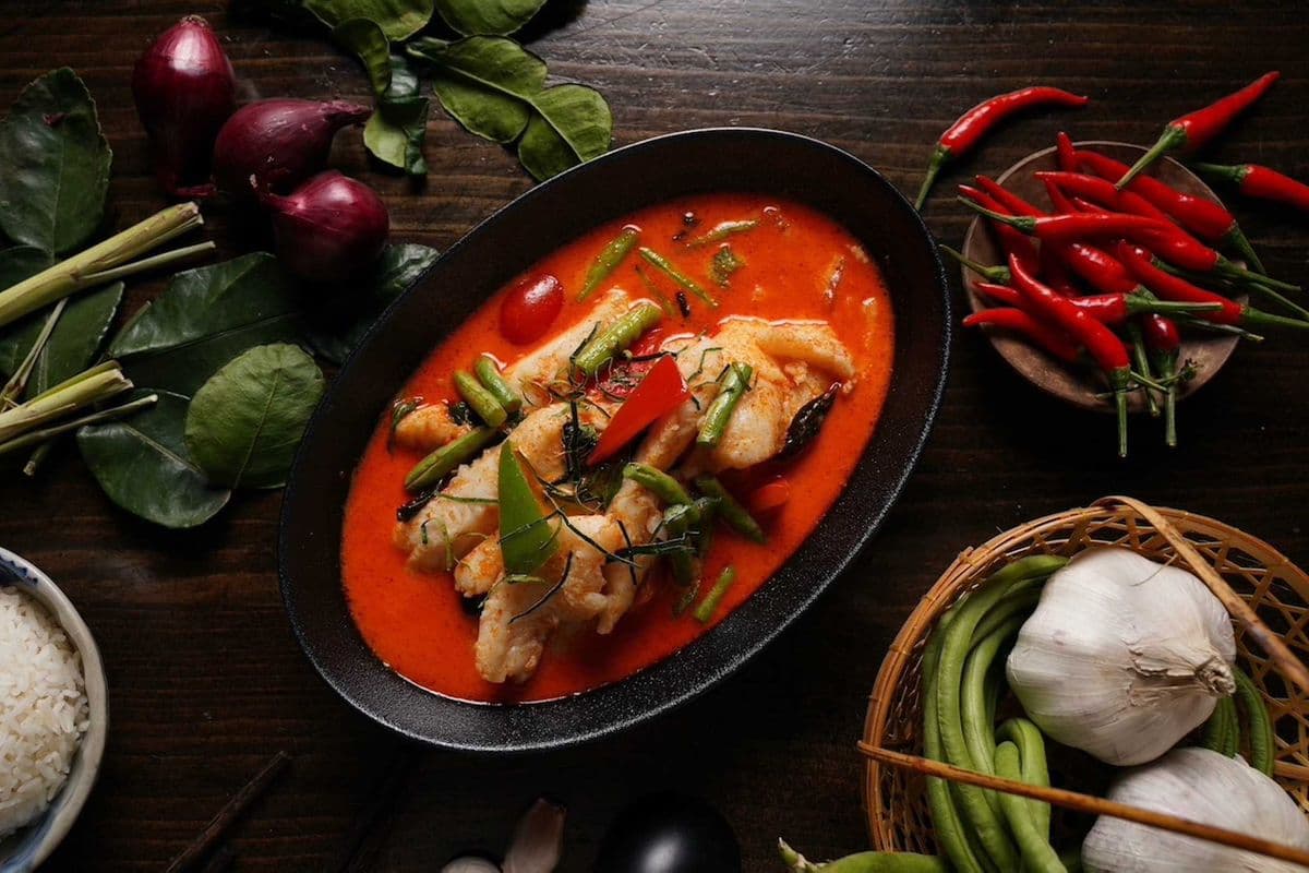 Fish Panang Curry