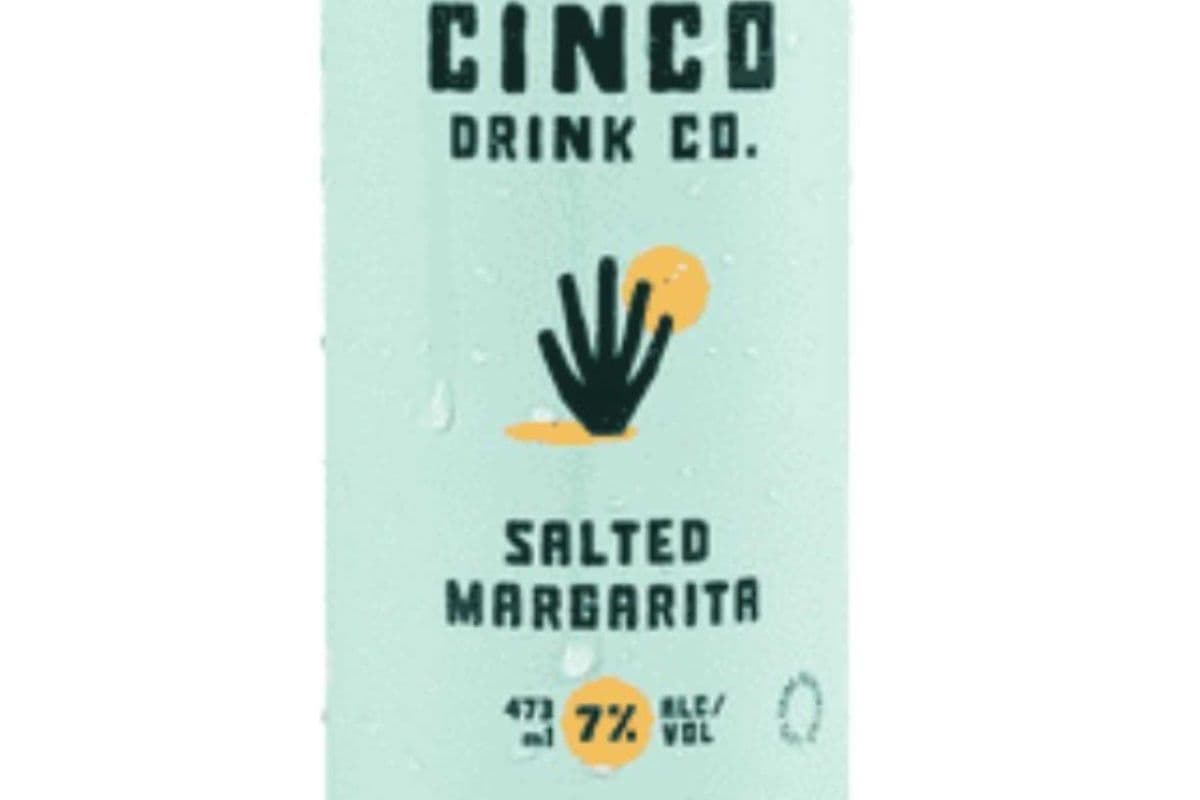 CINCO DRINK CO. - TEQLA SALTED MARGARITA (1 x 473 ml)