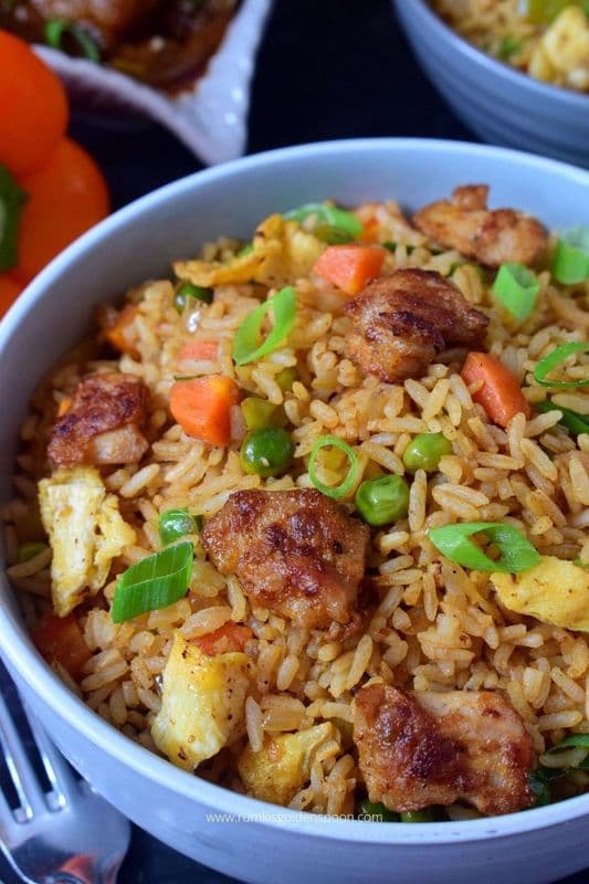 Poulet Fried Rice   Chicken Fried Rice / Poulet Fried Rice   Chicken Fried Rice