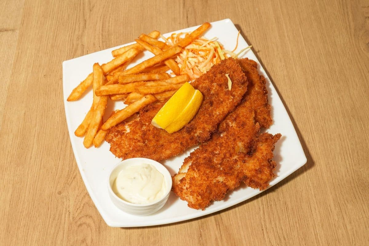 Cod Fish (2 pieces) and Chips