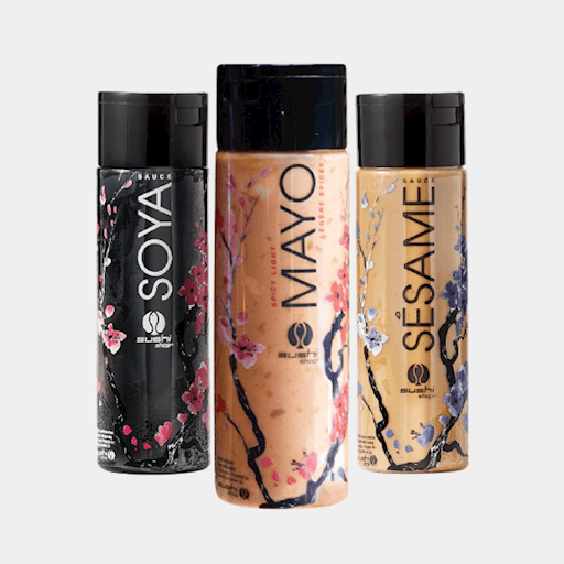 Soya, Sesame and Spicy Light Mayo Kit  3 X 355 ML (3X 355 ML) / Ensemble bouteilles soya, sésame et mayo légère épicée (3 X 355 ML)