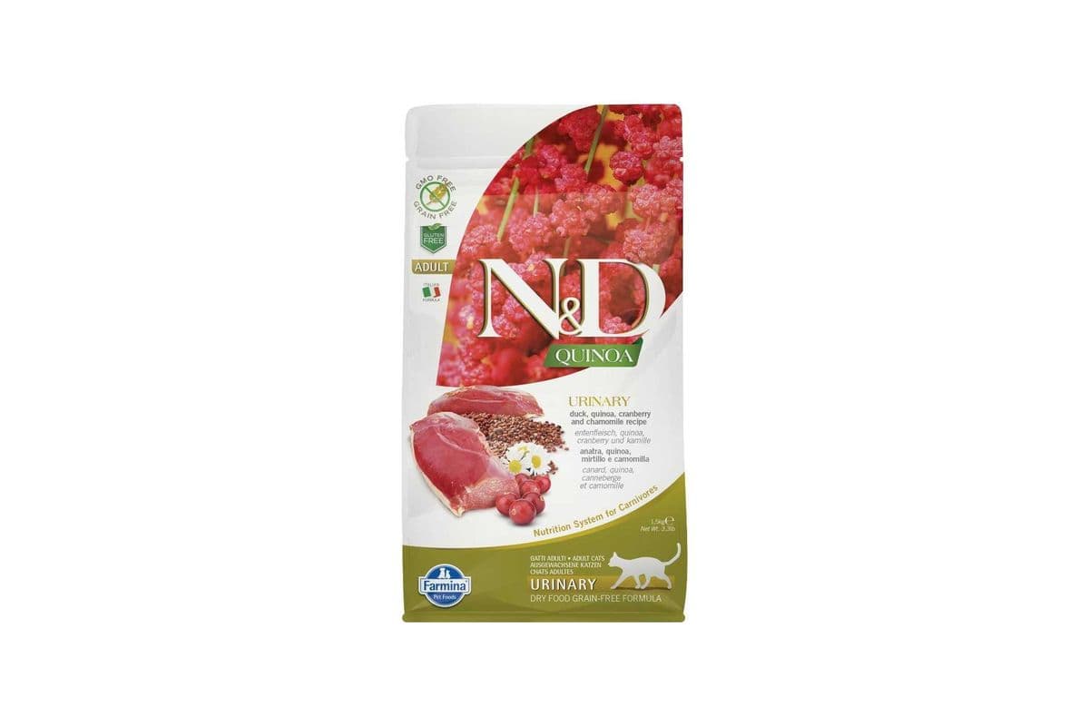 FARMINA N&D Cat Quinoa Urinary DUCK 1.5kg (1.5kg)