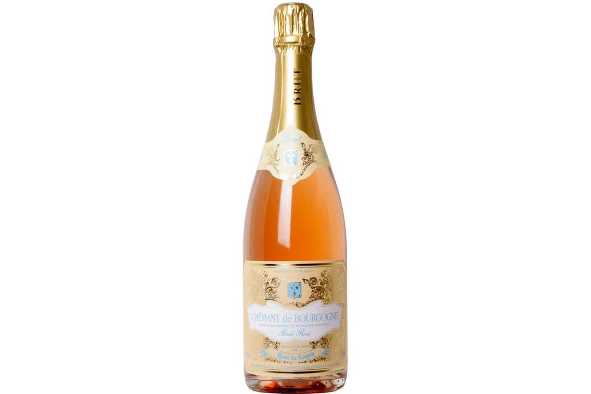 195545 - Caves De Lugny Cremant De Bourgogne Brut Rose, FR (1 x 750 ml)