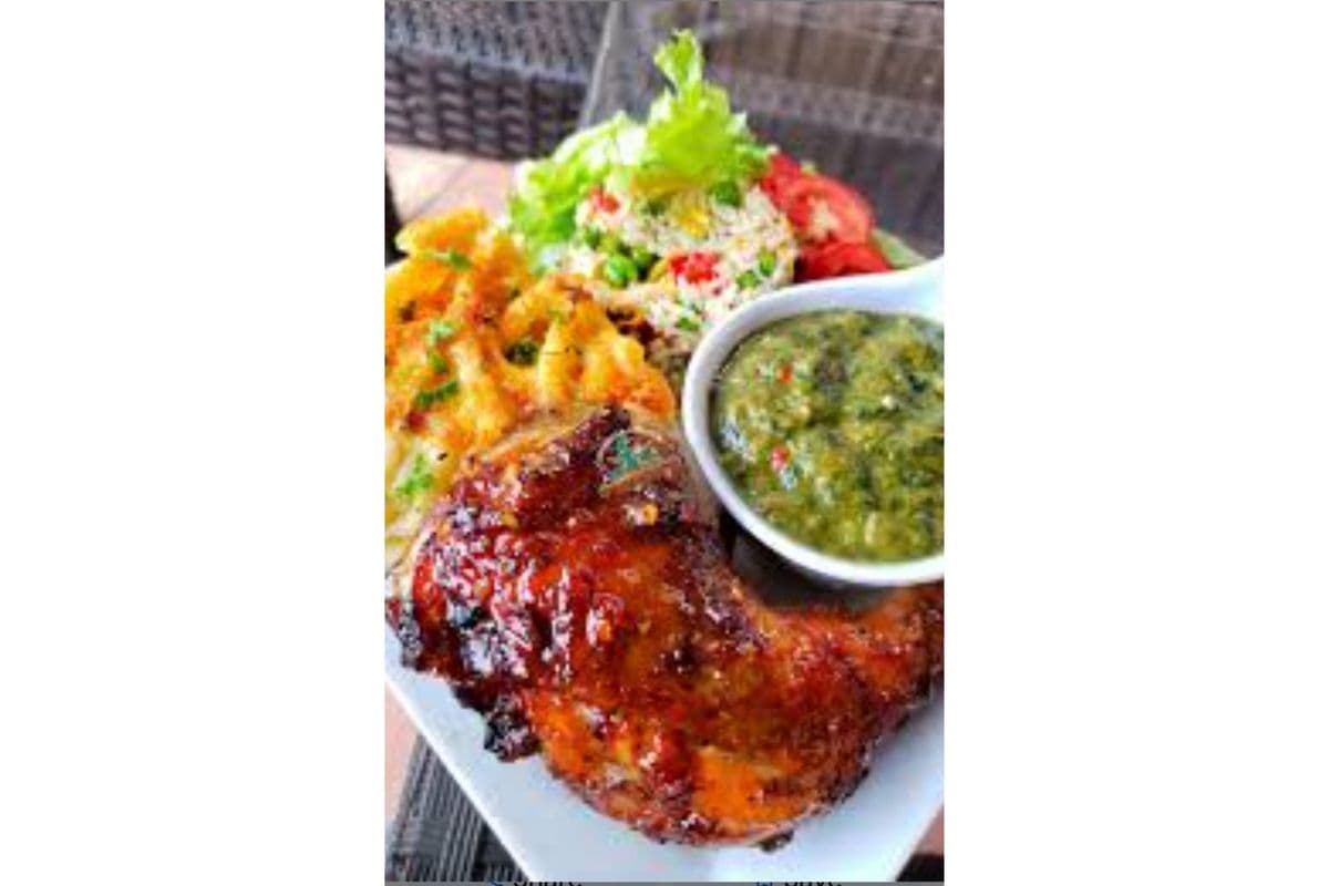 Macaroni pie, calalloo , Stew Chicken and Fry Rice ( only Available on Saturday and Sundays )