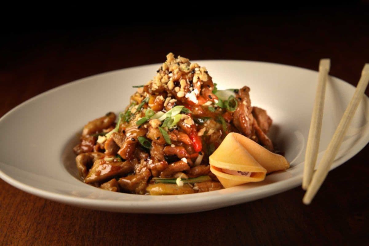 Ginger Peanut Pork Bowl
