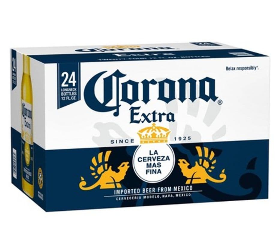 Corona Extra (24 x 330 ml Bottles)