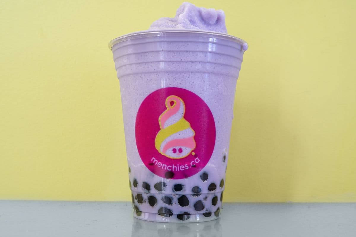 Taro Bubble Tea Smoothie (16 oz)