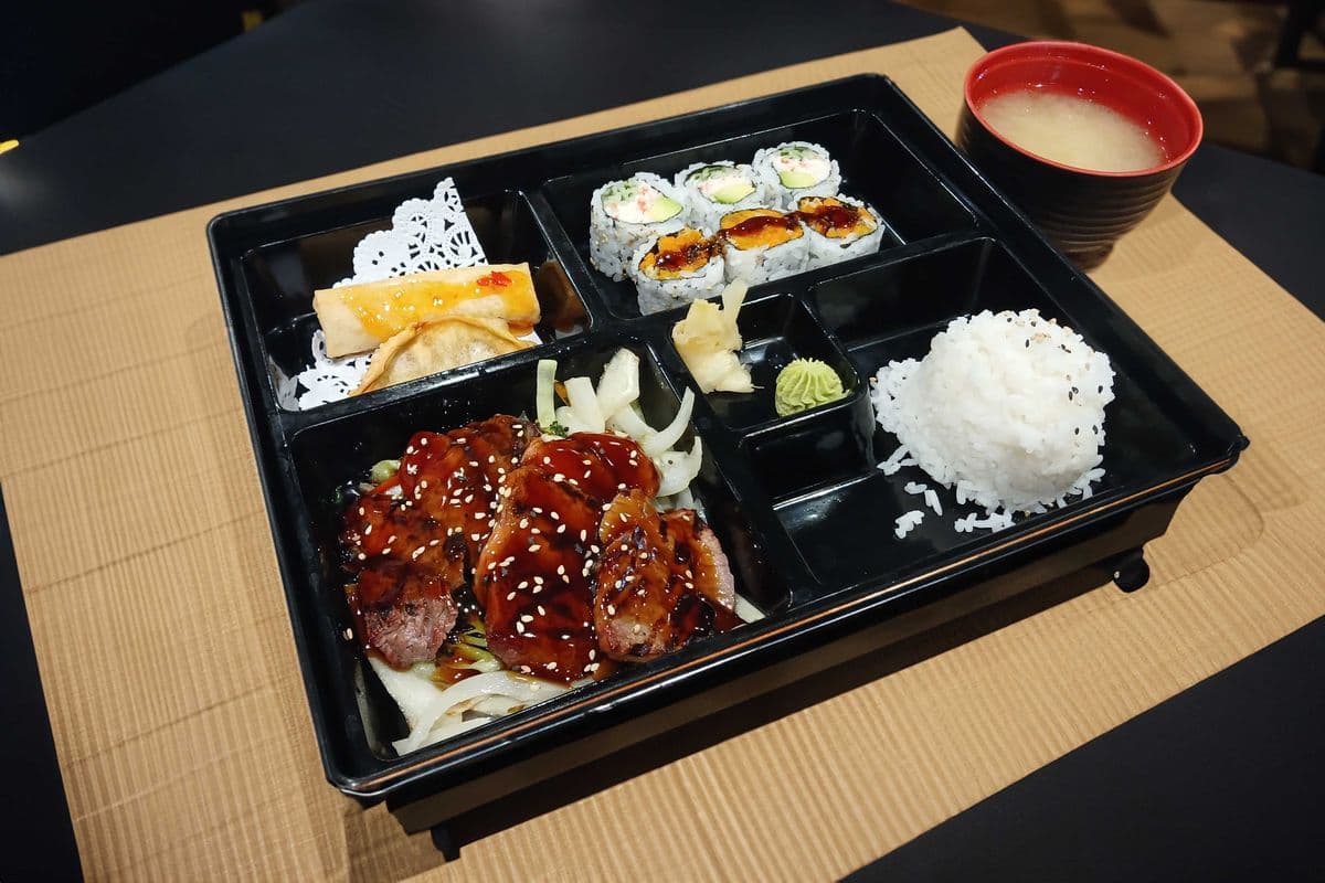 Beef Teriyaki Bento