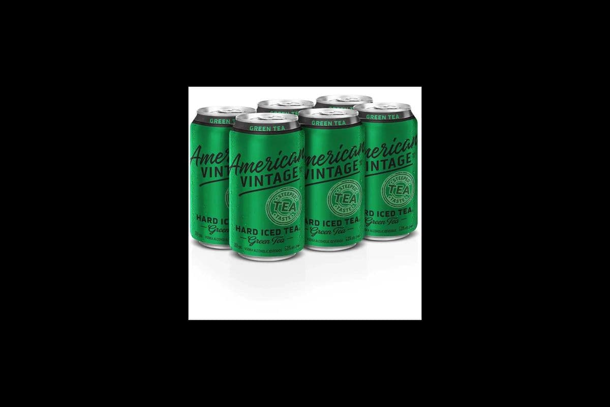 American Vintage Green Tea (6 Cans) (6 x 6*355ML)