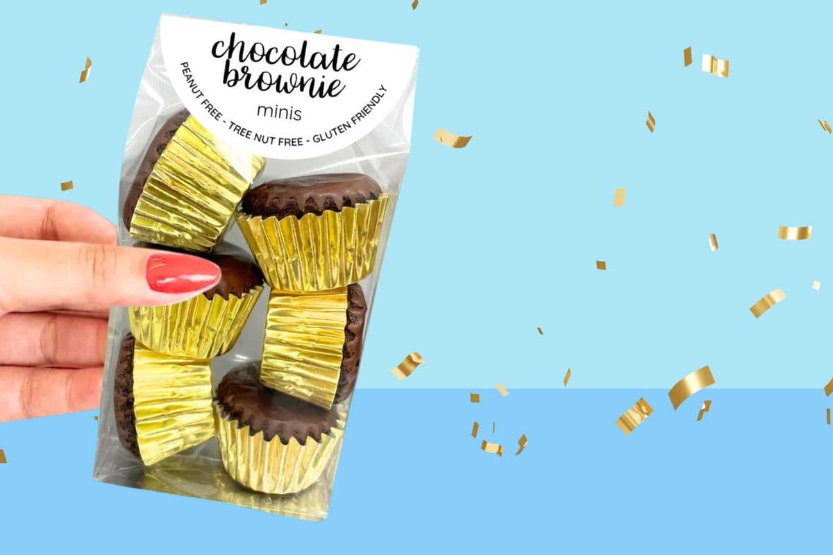 Chocolate Mini Brownies (6 pc)
