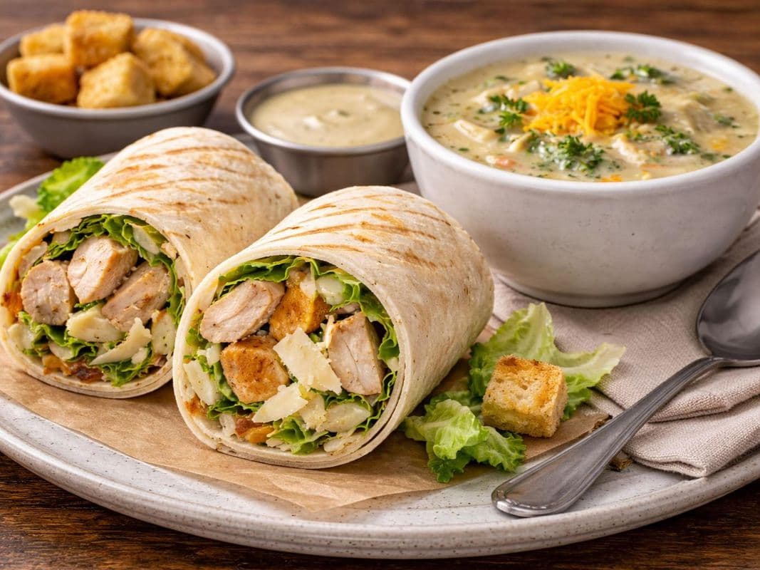 Deli Wrap & Soup Combo