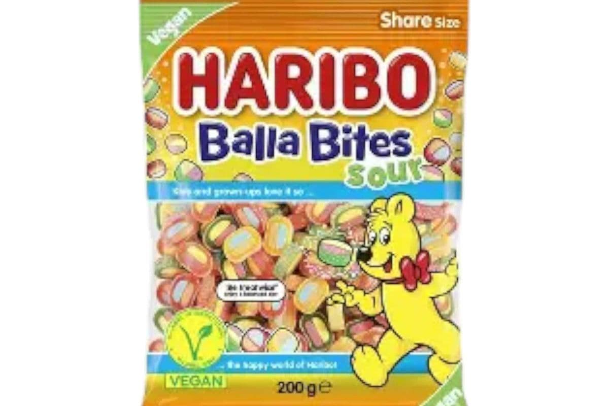 Haribo Balla Bites Sour (127g) (110 Cal)
