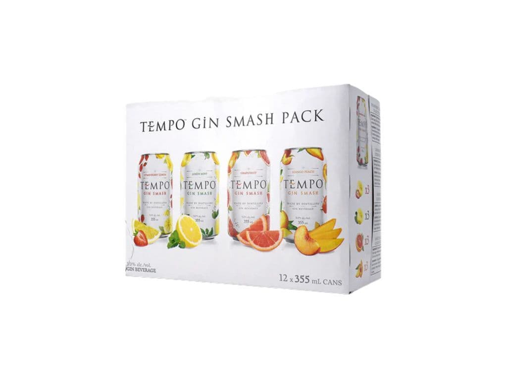 Tempo Gin Smash Mix Pack (12x355mL)