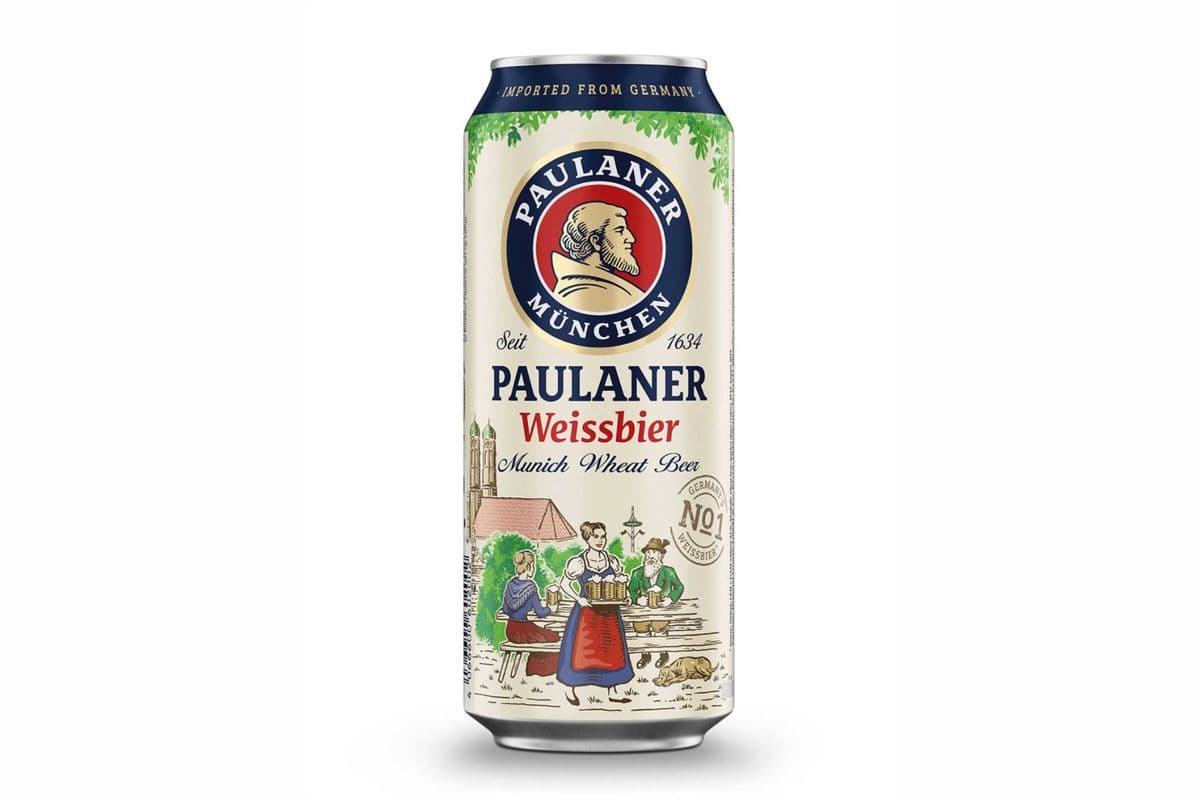 Paulaner Hefe Weissbier 500ml Can (1 x 500ml)