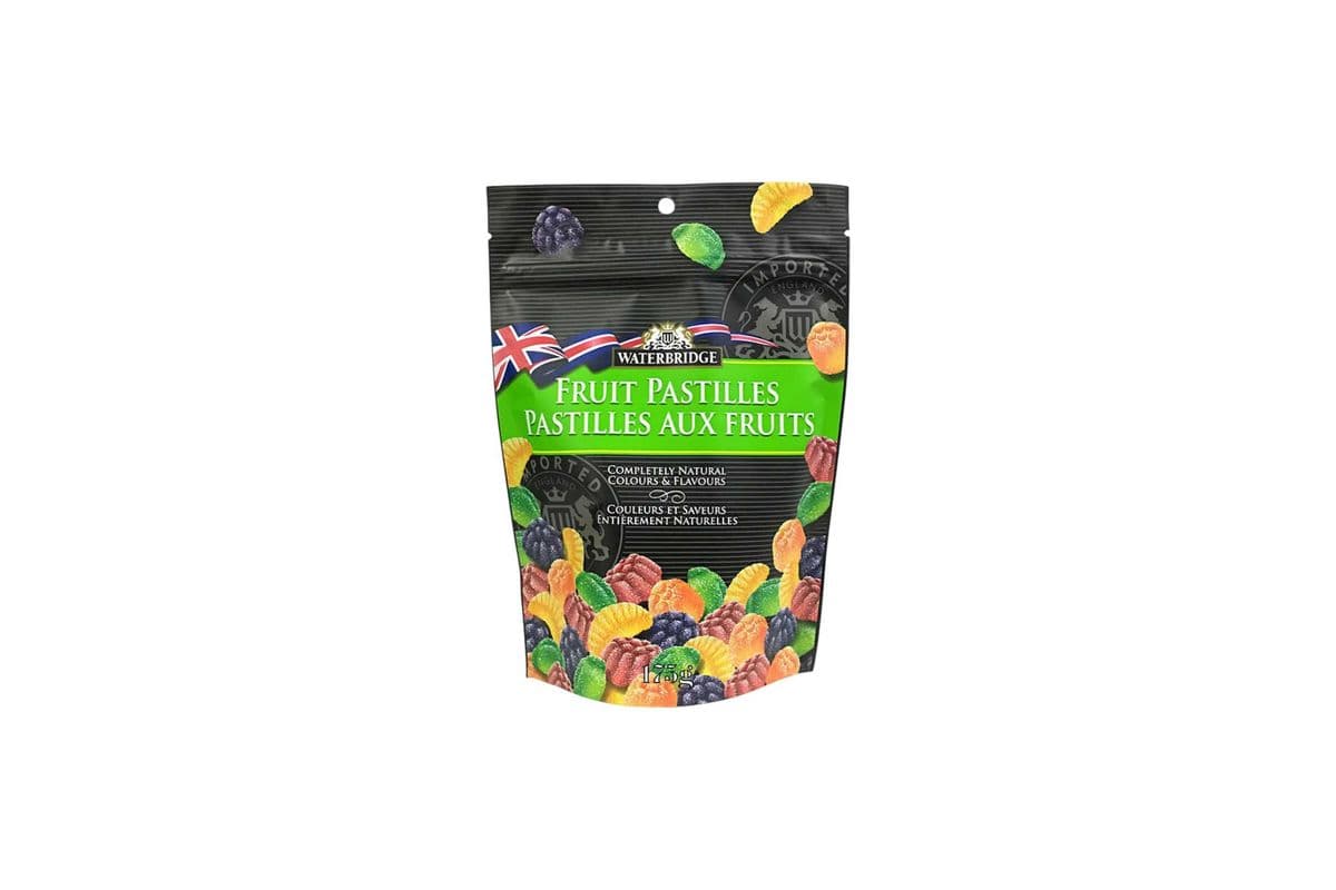 Waterbridge Fruit Pastilles (ENGLAND) (175G)