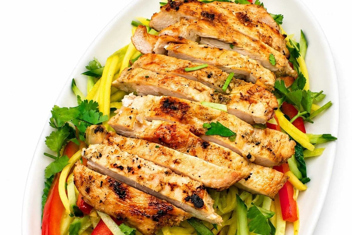 One-Color Mango Salad