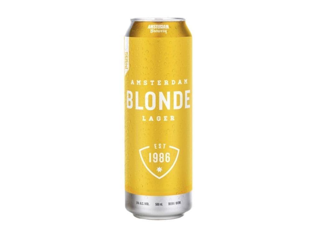 Amsterdam Blonde, 568ml beer (5% ABV)
