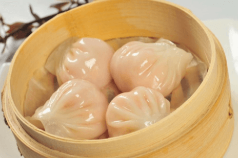 1. Steamed Prawn Dumpling 水晶虾铰皇