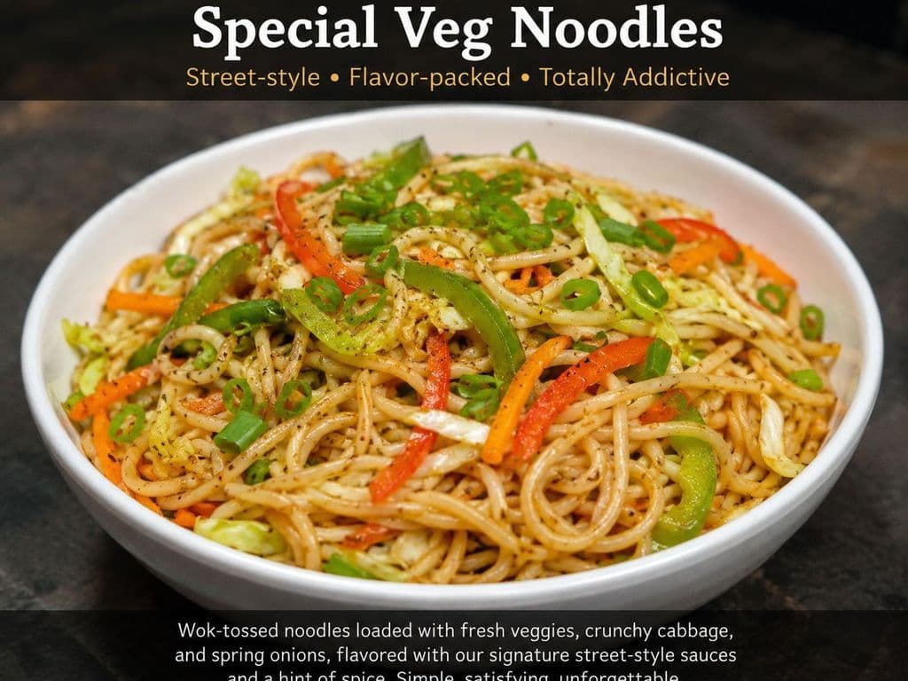 Street Style Special Veg Noodles