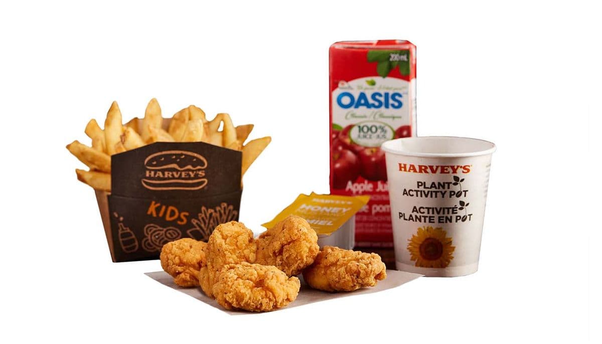 Trio croquettes de poulet pour enfants (5) / Kids Chicken Nuggets (5) Combo