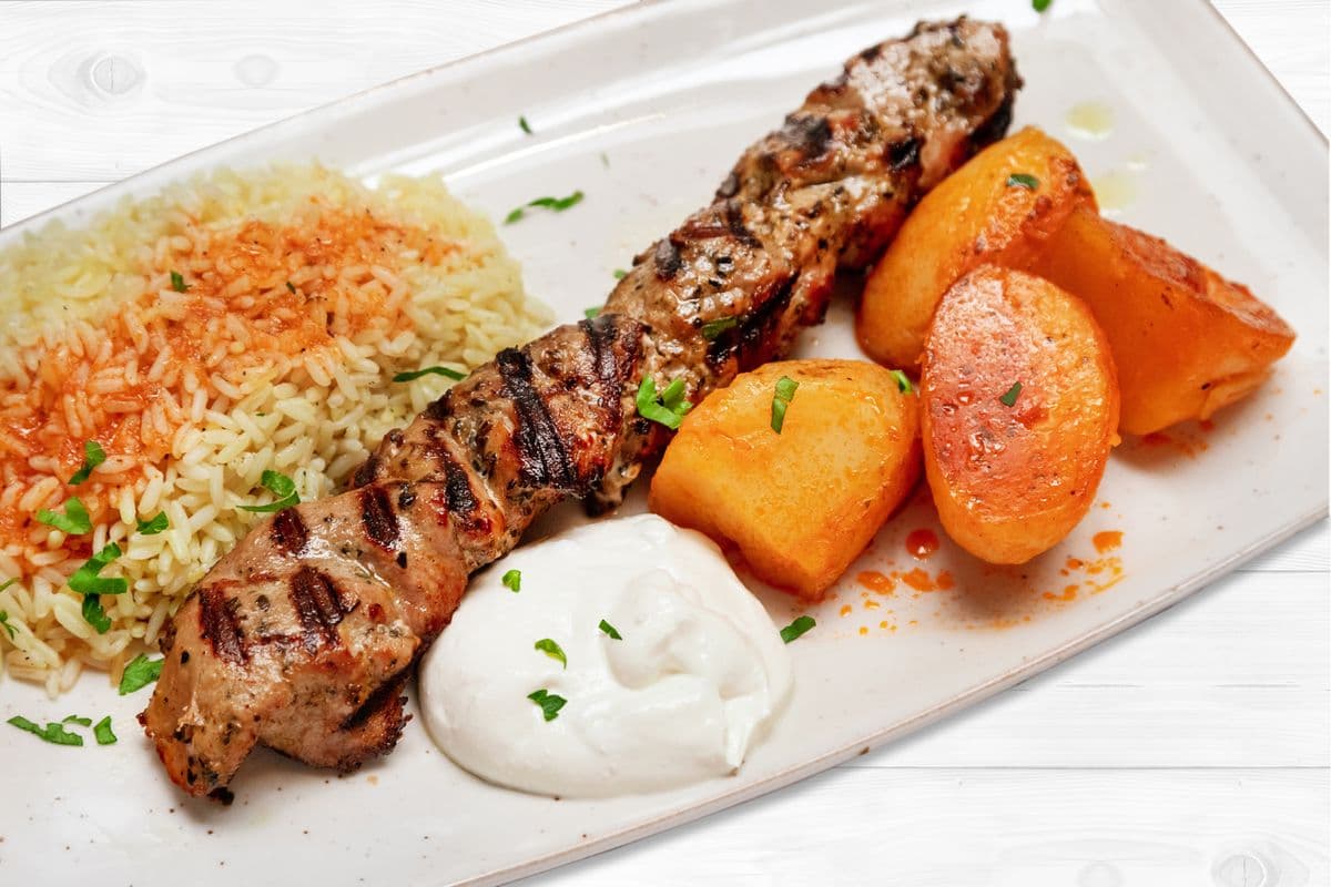 Classic Lamb Souvlaki