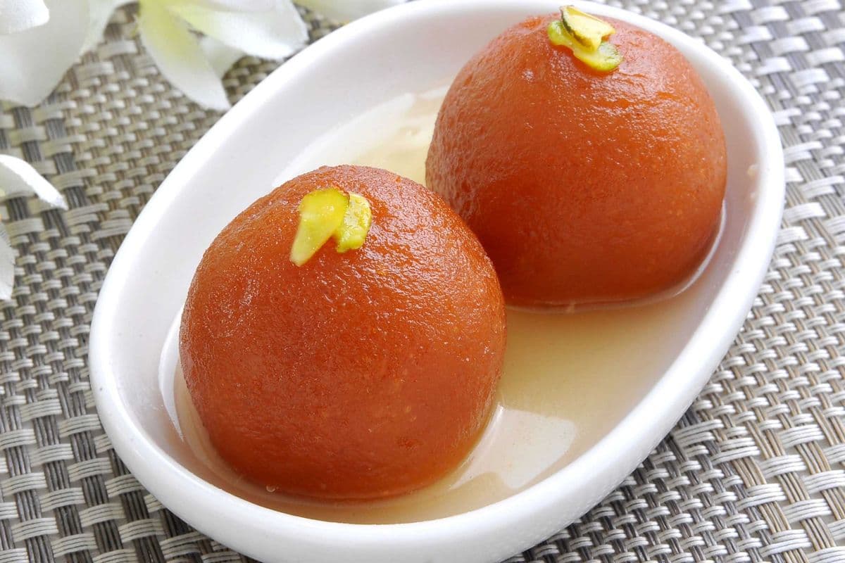 Hot Gulab Jamun