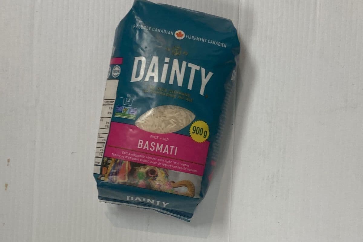 Dainty Basmati- OUT OF STOCK (900g) (160 Cal)