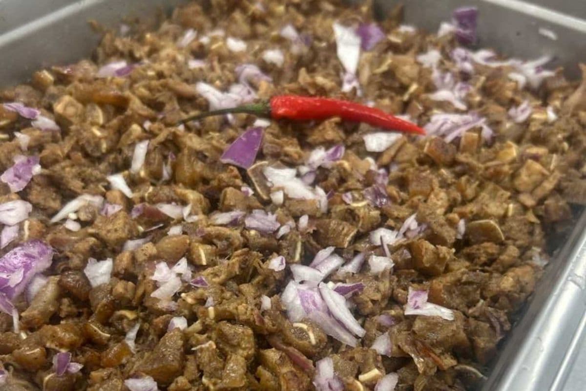 Grilled Pork Sisig
