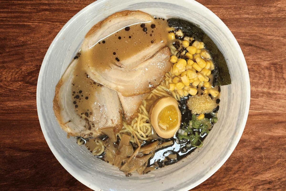 Dark Garlic Miso Ramen