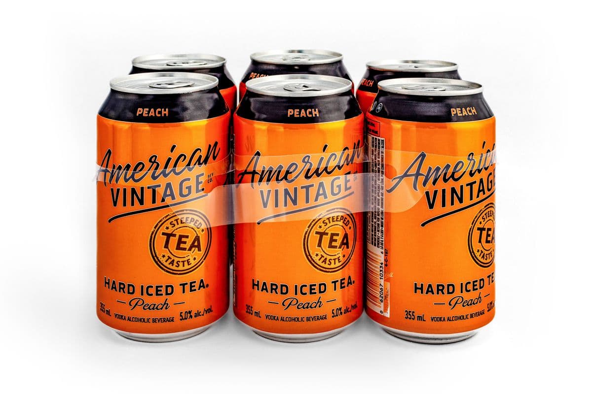 American Vintage Peach (6 Cans) (1 x 355 ml)