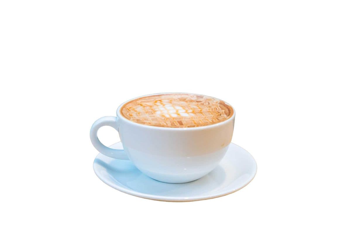 Hot Caramel Latte Coffee