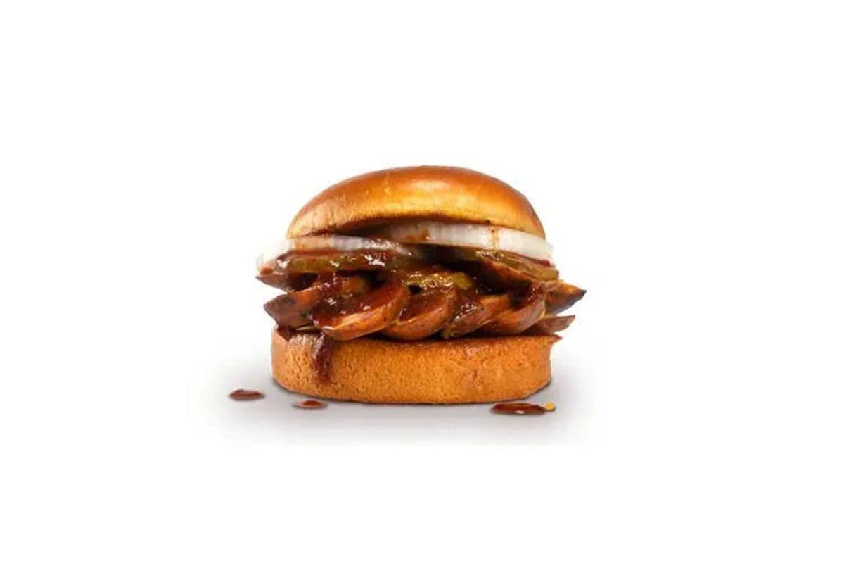 Beef Sausage Sandwich