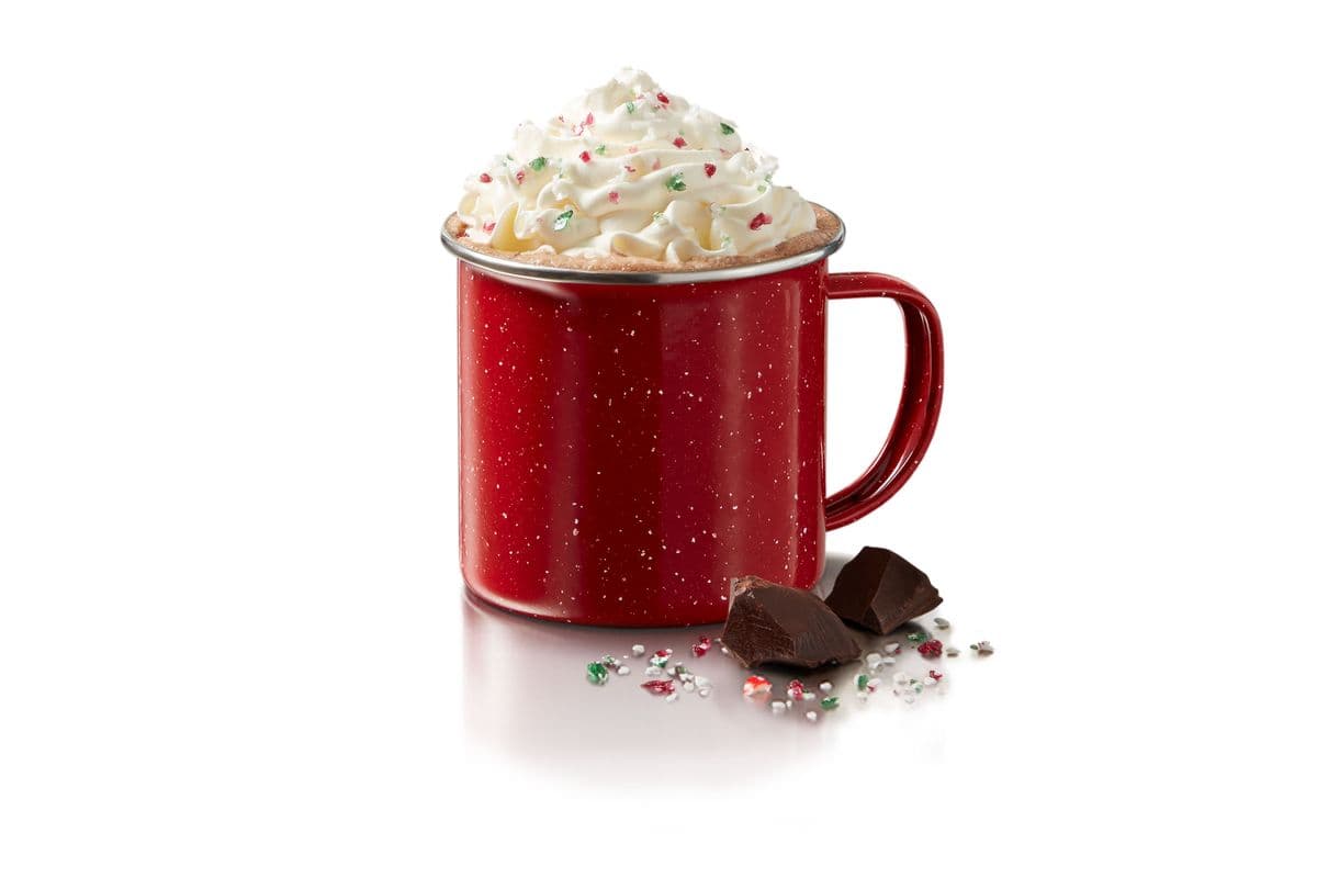 Peppermint Hot Chocolate (2% Milk) [260.0 Cals]