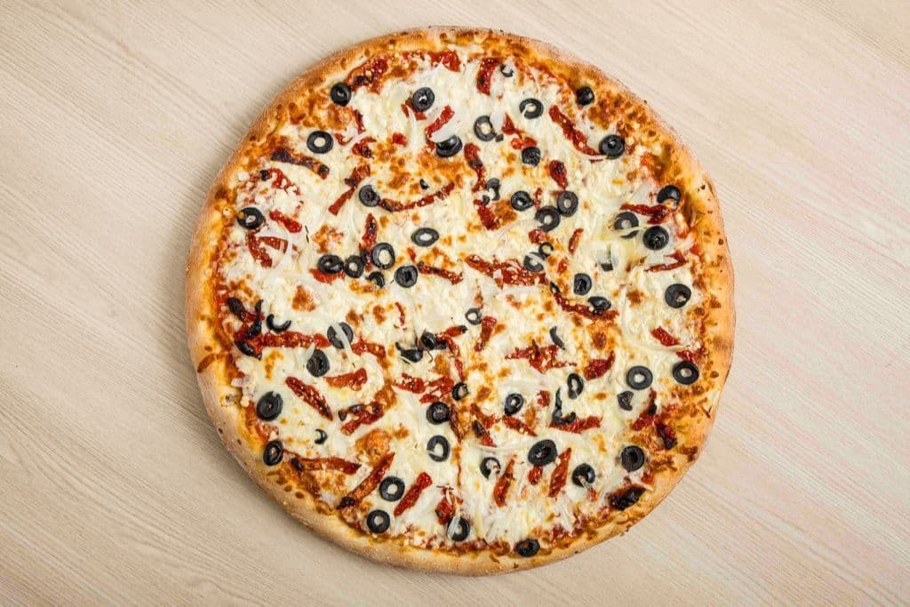 21" X-Large Pizza Mediterranean Specialty
