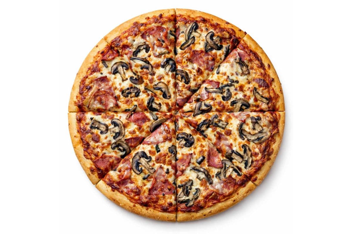 5. Pepperoni and Mushroom Pizza