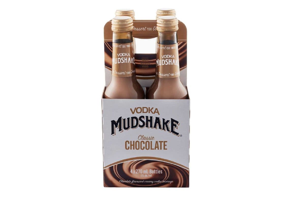 Vodka Mudshake Classic Chocolate 4 Pack (4 x 270 ML)