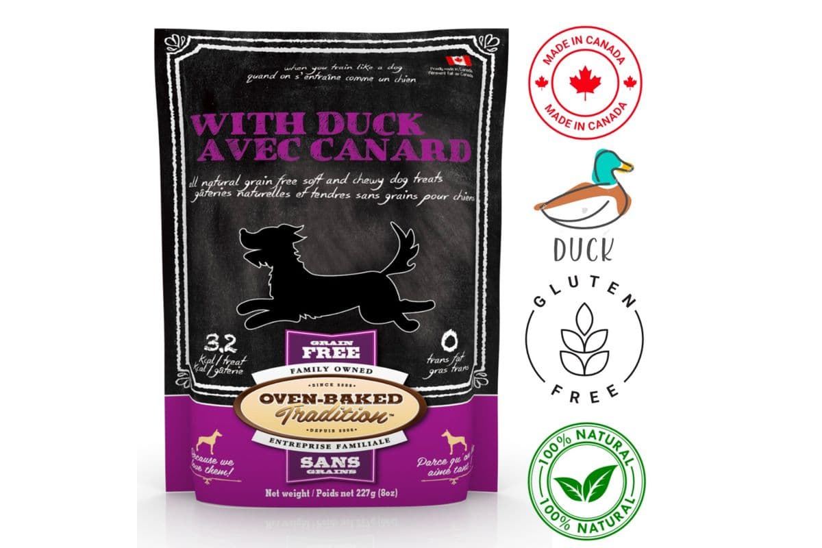 OvenBaked Tradition Soft And Chewy Duck Dog Treats (8 oz)