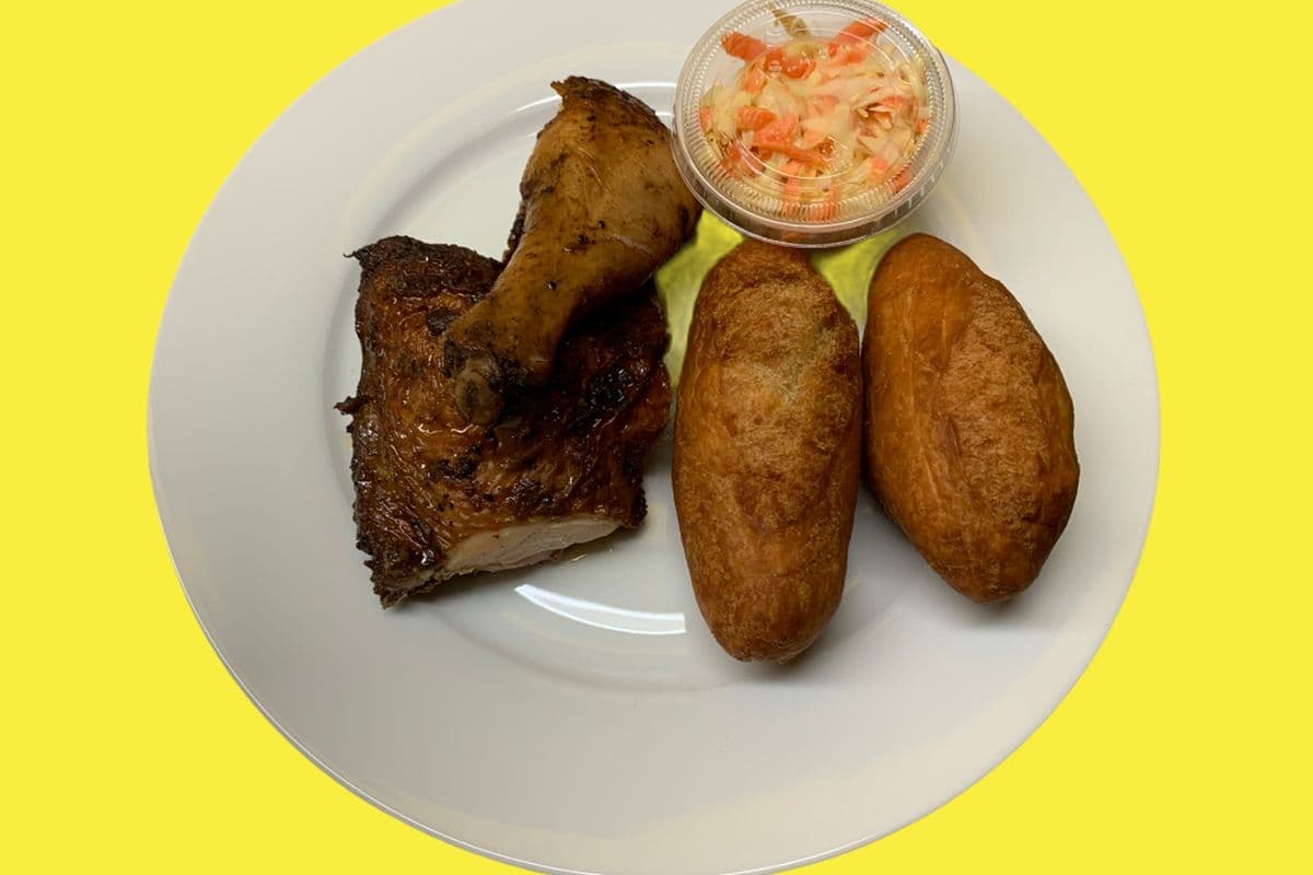 Jerk Chicken with Festival