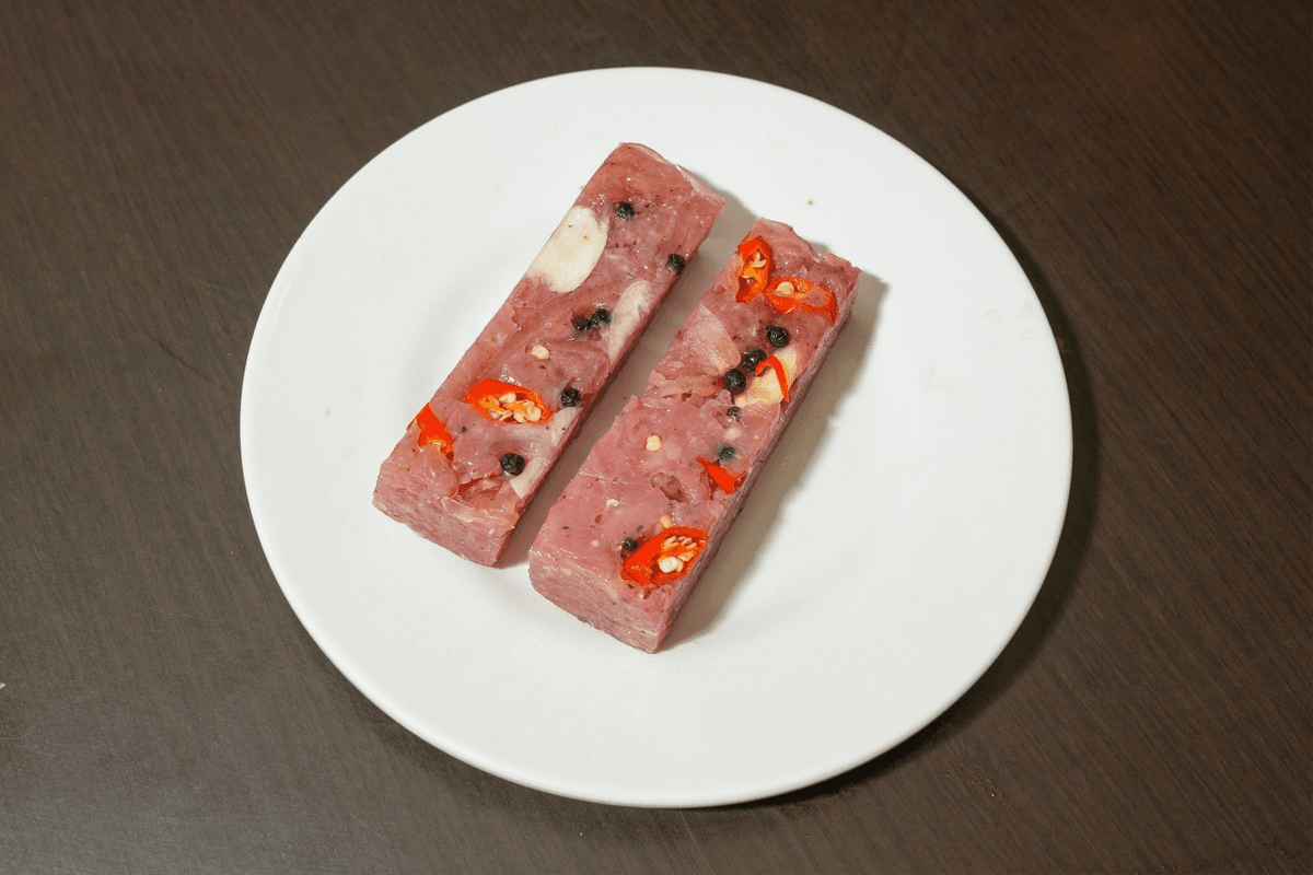 19. Pickled Pork Sausage (1 Cai) - Nem Chua (1 Piece)