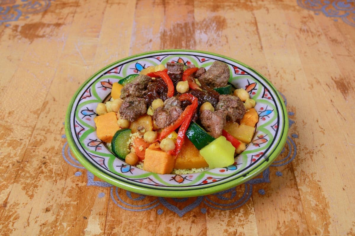 Plat couscous Boeuf / Beef Couscous Dish