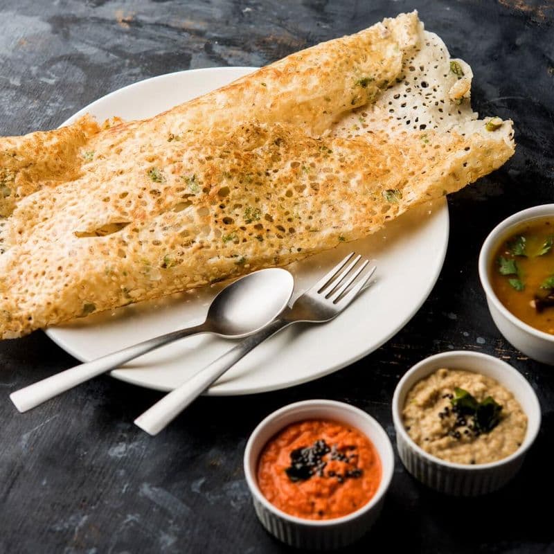 Rava Plain Dosa