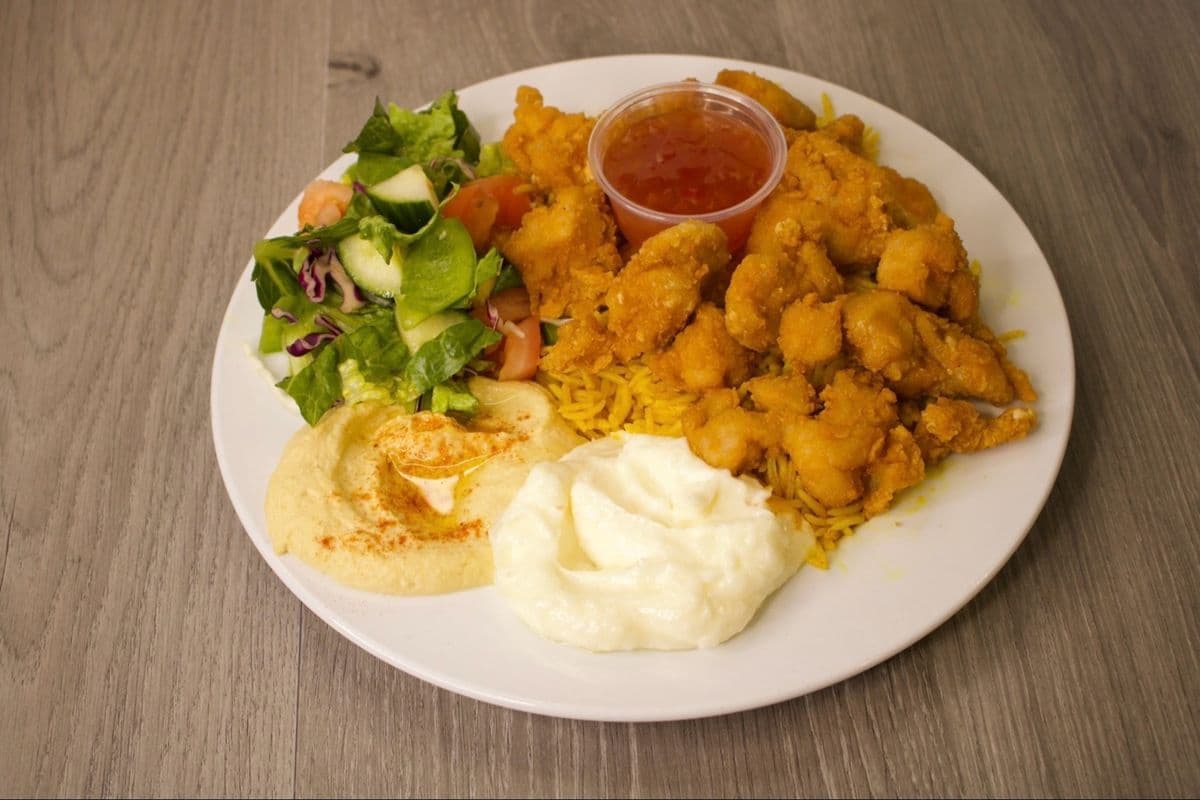 Chicken Karaage Thigh Platter (3pc)