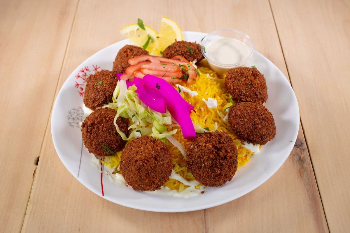 Falafel On Rice