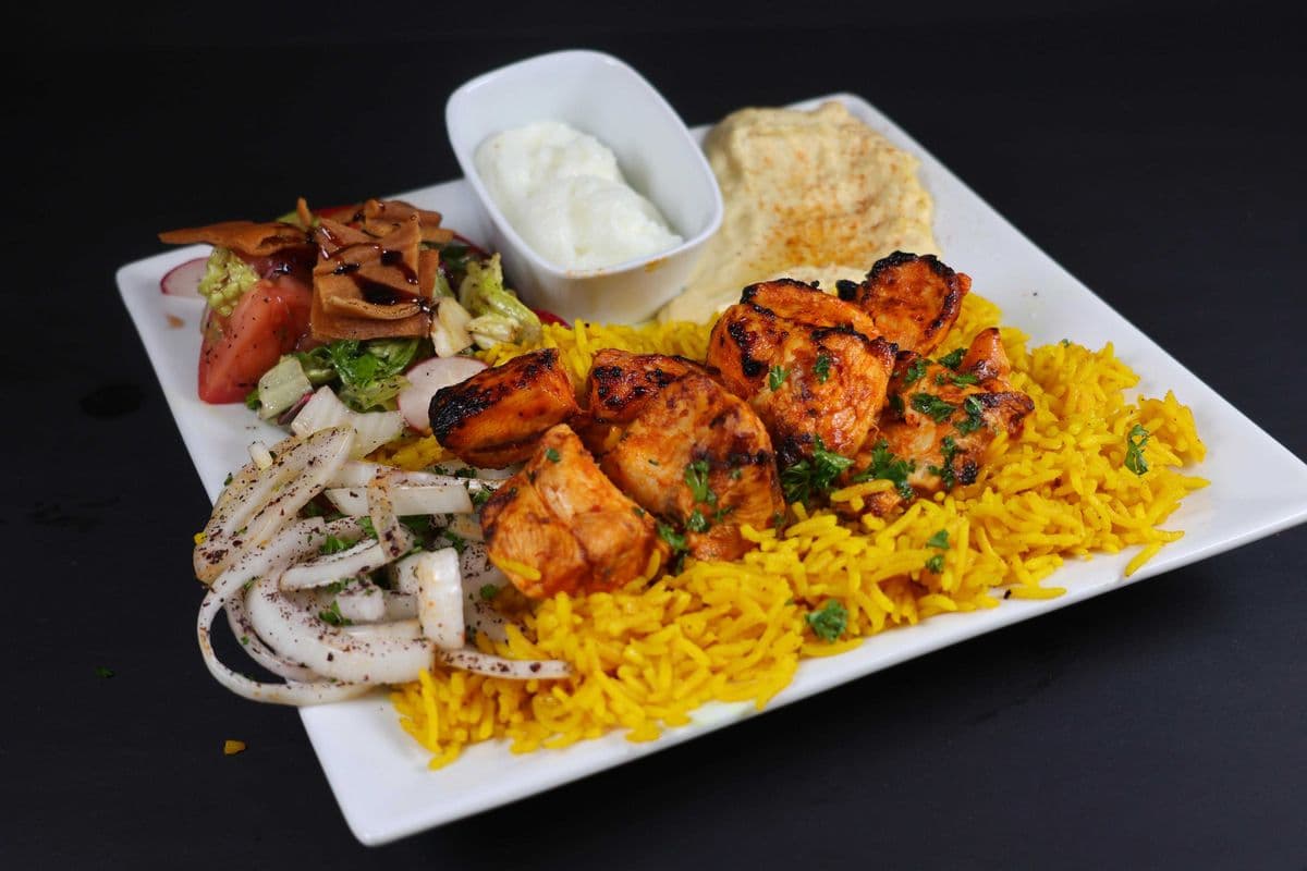 Shish Tawook plate