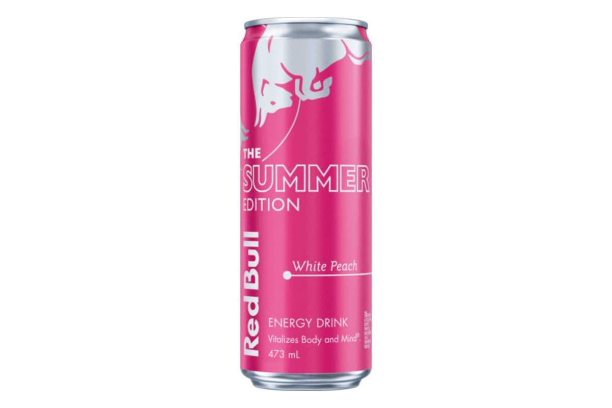 Red Bull White Peach Edition Energy Drink (473 ml)