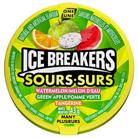 Ice Breakers Sours Fruit 1.5z