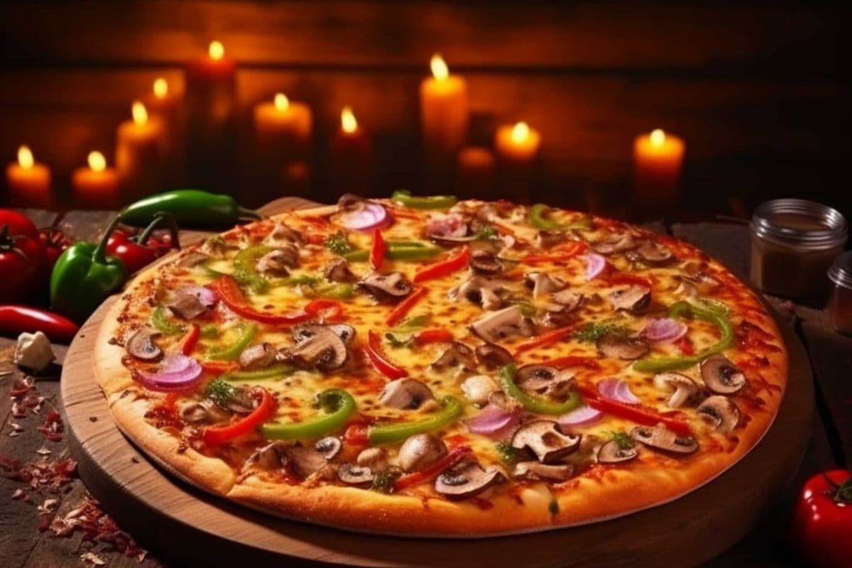 Large Vegetarian Pizza