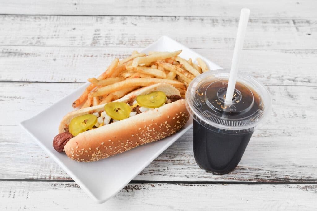 Hot dog combo