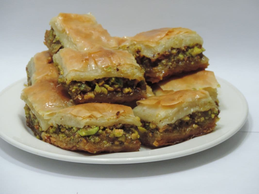 Baklava with Pistachios