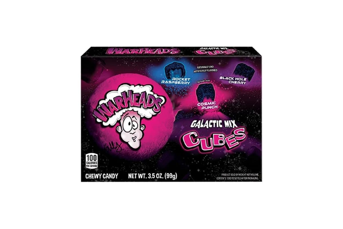 Warhead Galactic Cubes Theatre Box (99 g)